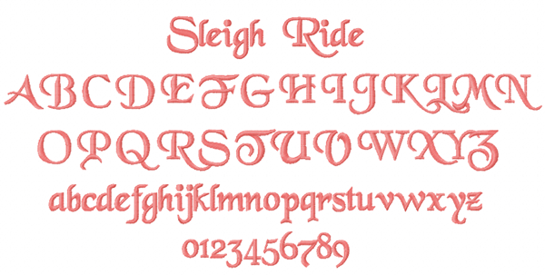 Sleigh Ride Font