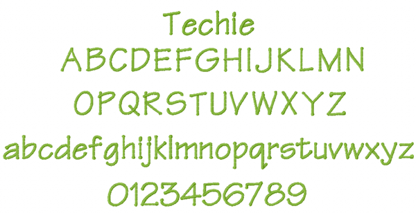 Techie Font