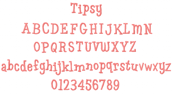 Tipsy Font